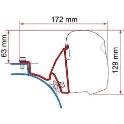 Fiamma Kit VWT5/T6 California (F43)