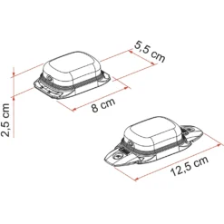 Fiamma LED Warning Solar