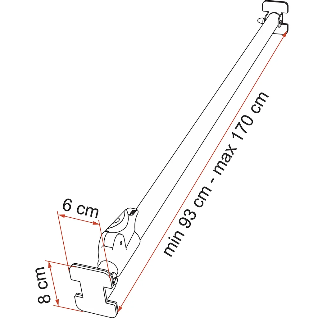 Fiamma Luggage Bar – view 2