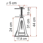 Fiamma Plastic Jacks – view 2