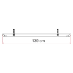 Fiamma Rail Plus XL Deep Black – view 2