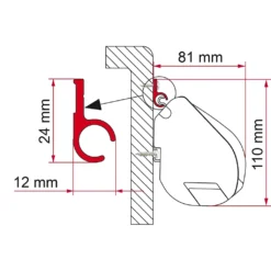 Fiamma Rail R 400