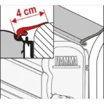 Fiamma Rain Guard M 30MTRS ROLL