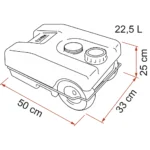 Fiamma Roll-Tank 23 W – view 2
