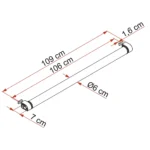 Fiamma Roller Roof Rail – view 2