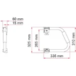 Fiamma Security 31 White – view 2