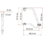 Fiamma Security 46 Pro White – view 2