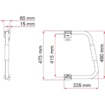 Fiamma Security 46 White – view 2