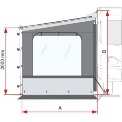 Fiamma Side W Pro Shade CS.XL – Left