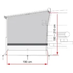 Fiamma Sun View Side Van F43 Ext.250 – view 2