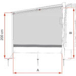 Fiamma Sun View Side Van F45