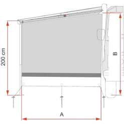 Fiamma Sun View Side Van F45