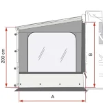Fiamma Sun View Side Van F45 – view 4