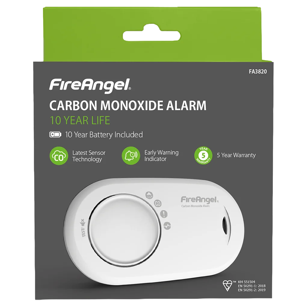 FireAngel 10 Year CO Alarm – view 2