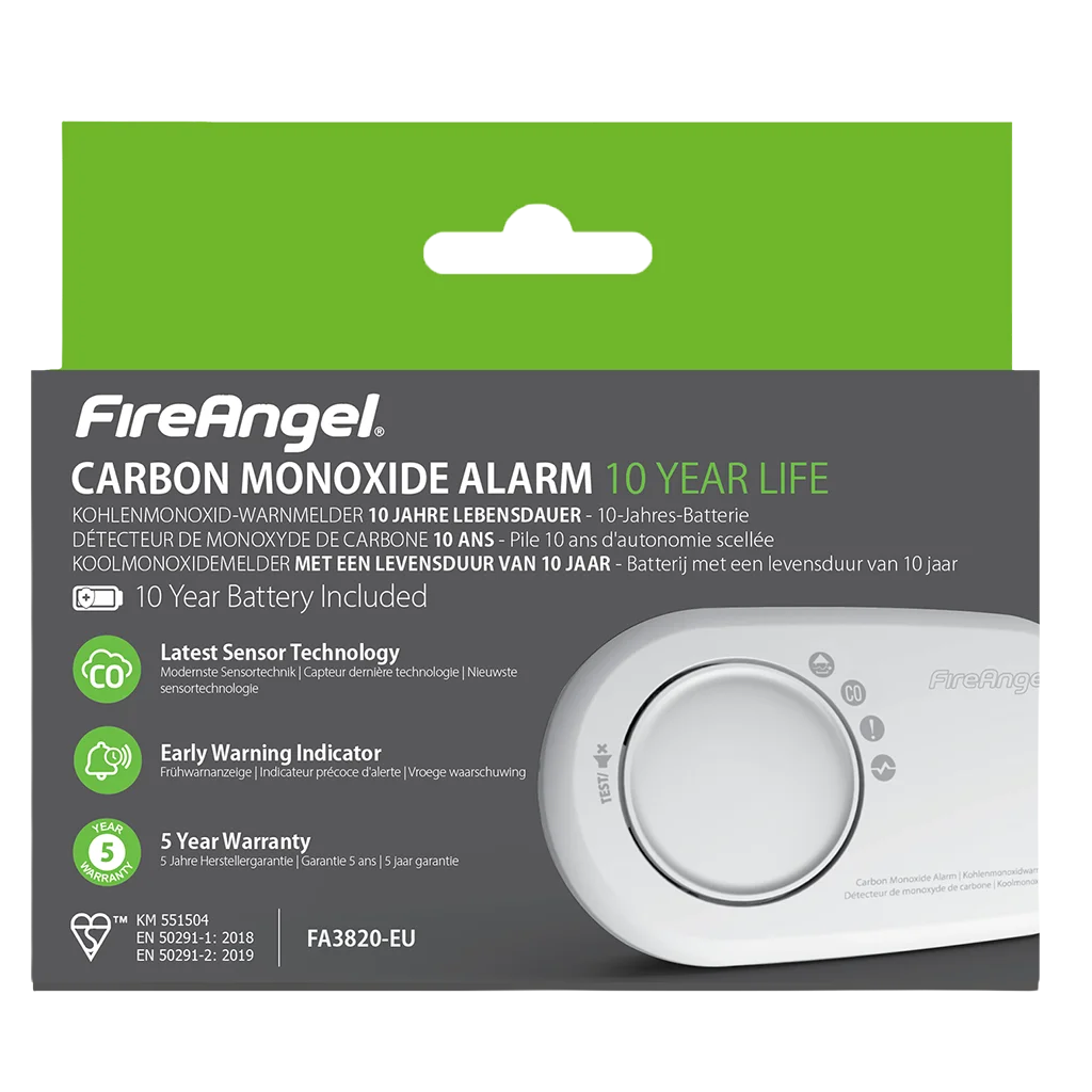 FireAngel 10 Year CO Alarm – view 4