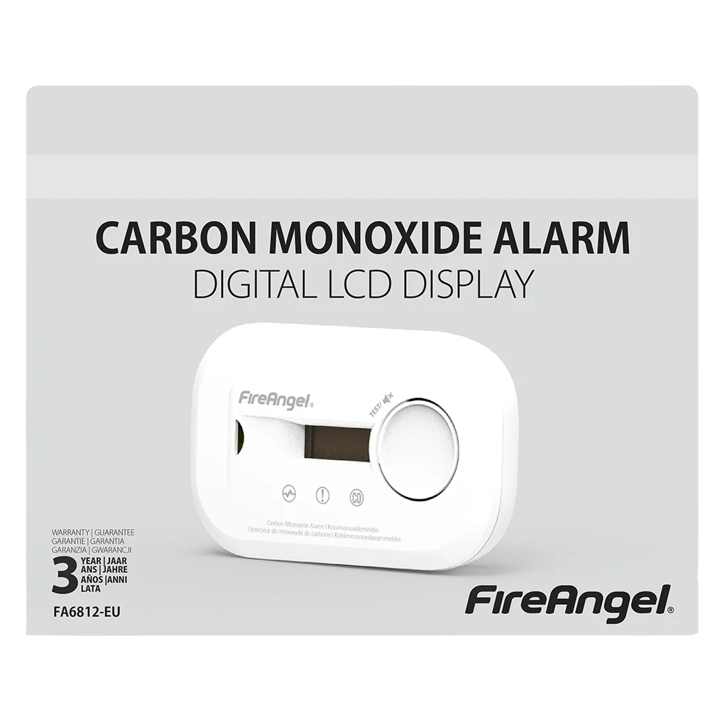 FireAngel 10 Year Digital CO Alarm – view 3