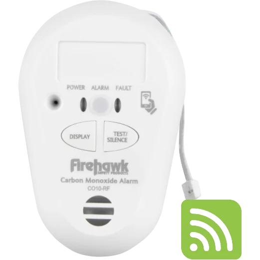 Firehawk CO10-RF RF CO2 Alarm 10 Year Battery – view 2