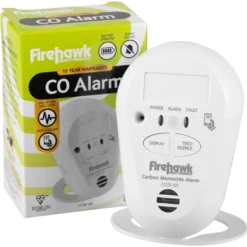 Firehawk CO24-10Y Carbon Monoxide Alarm 10 Year Battery