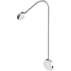 Hafele LED Flexible Reading Light 12V USB – Chrome