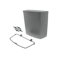 Hartal 3 Piece Door Bin Set -Traffic Grey
