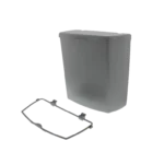 Hartal 3 Piece Door Bin Set – Traffic Grey (No fittings)