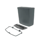 Hartal 5 Piece Door Bin Set – Basalt Grey Fitting Seperate 23.8880.7509