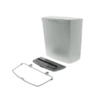 Hartal 5 Piece Door Bin Set – Light Grey