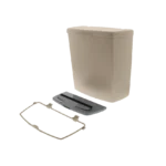 Hartal 5 Piece Door Bin Set – Mocca