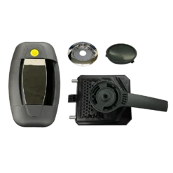 Hartal Evoline Right Hand Complete Lock – Black/Bright Chrome Suits HSC