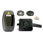 Hartal Evoline Right Hand Complete Lock – Black/Bright Chrome suits HSC