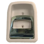 Hartal Inner Door Handle Mocca with Chrome Handle