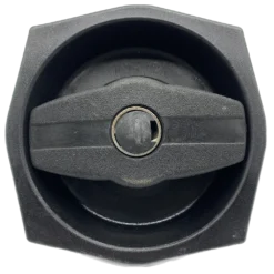 Hartal Left Hand Bar Grip Outer Lock, Black, suits West Alloy