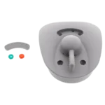 Hartal Left Hand Inner Lock, Grey, suits West Alloy