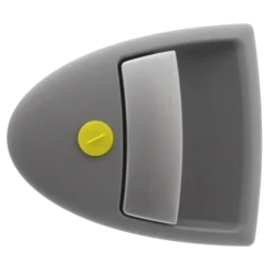 Hartal Left Hand Triangle Outer Handle, Grey, suits HSC