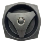 Hartal Right Hand Star Grip Outer Lock, Black, suits West Alloy
