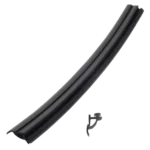 Hartal Rubber Door Seal Black 1 Meter