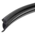 Hartal Rubber Door Seal Black 1 Meter – view 2