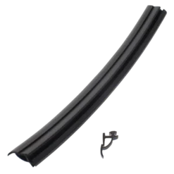 Hartal Rubber Door Seal Black 1 Meter