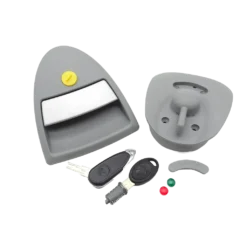 Hartal Triangle Left Hand Complete Swift Lock Kit – Grey suits HSC