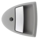 Hartal Triangle Outer Handle, Grey, suits West Alloy