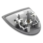 Hartal Triangle Outer Handle, Grey, suits West Alloy – view 2