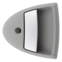 Hartal Triangle Outer Handle, Grey, suits West Alloy