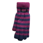 Heat Machine Ladies Tog 2.3 Thermal Gloves One Size – Stripe