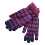 Heat Machine Ladies Tog 2.3 Thermal Gloves One Size – Stripe – view 3