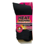 Heat Machine Ladies Tog 2.3 Thermal Socks Size 4-8 – Black – view 2