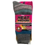Heat Machine Ladies Tog 2.3 Thermal Socks Size 4-8 – Stripe – view 2
