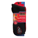 Heat Machine Mens Tog 1.6 Thermal Socks Size 6-11 – Black – view 2