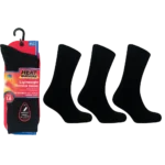 Heat Machine Mens Tog 1.6 Thermal Socks Size 6-11 – Black – view 4