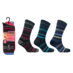 Heat Machine Mens Tog 1.6 Thermal Socks Size 6-11 – Stripe – view 3