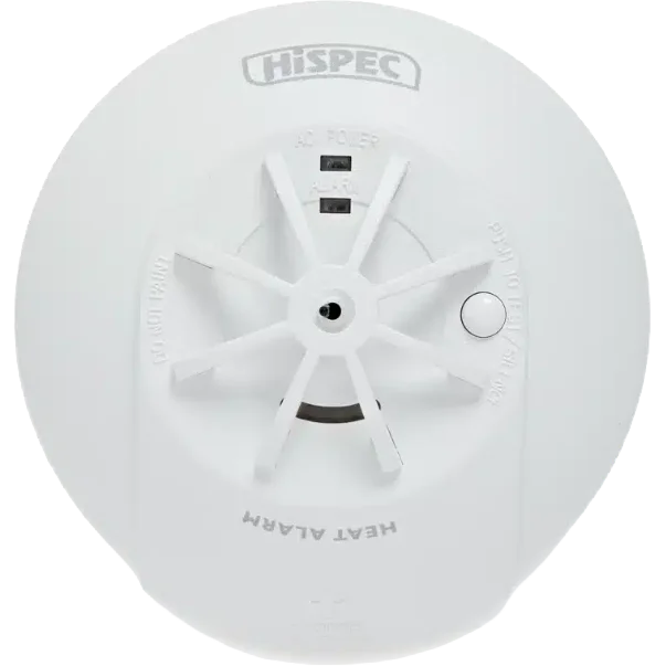 Hispec HSSA/HE/FF10 Mains Heat Alarm